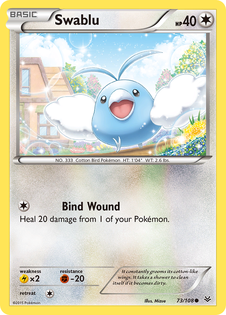 Roaring Skies Swablu #73/108